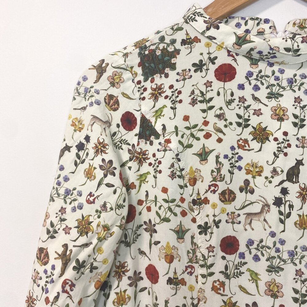 Samantha Pleet passion dress in ivory illuminated print - Picture 5 of 15